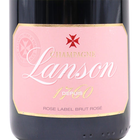 ランソン・ロゼラベル・ブリュット シャンパン 果実酒 ランソン・ロゼラベル・ブリュット / ランソン(Lanson Rose